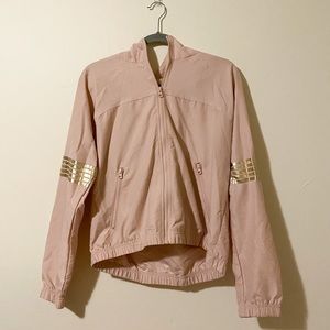 pink bomber jacket from forever 21, hardly used